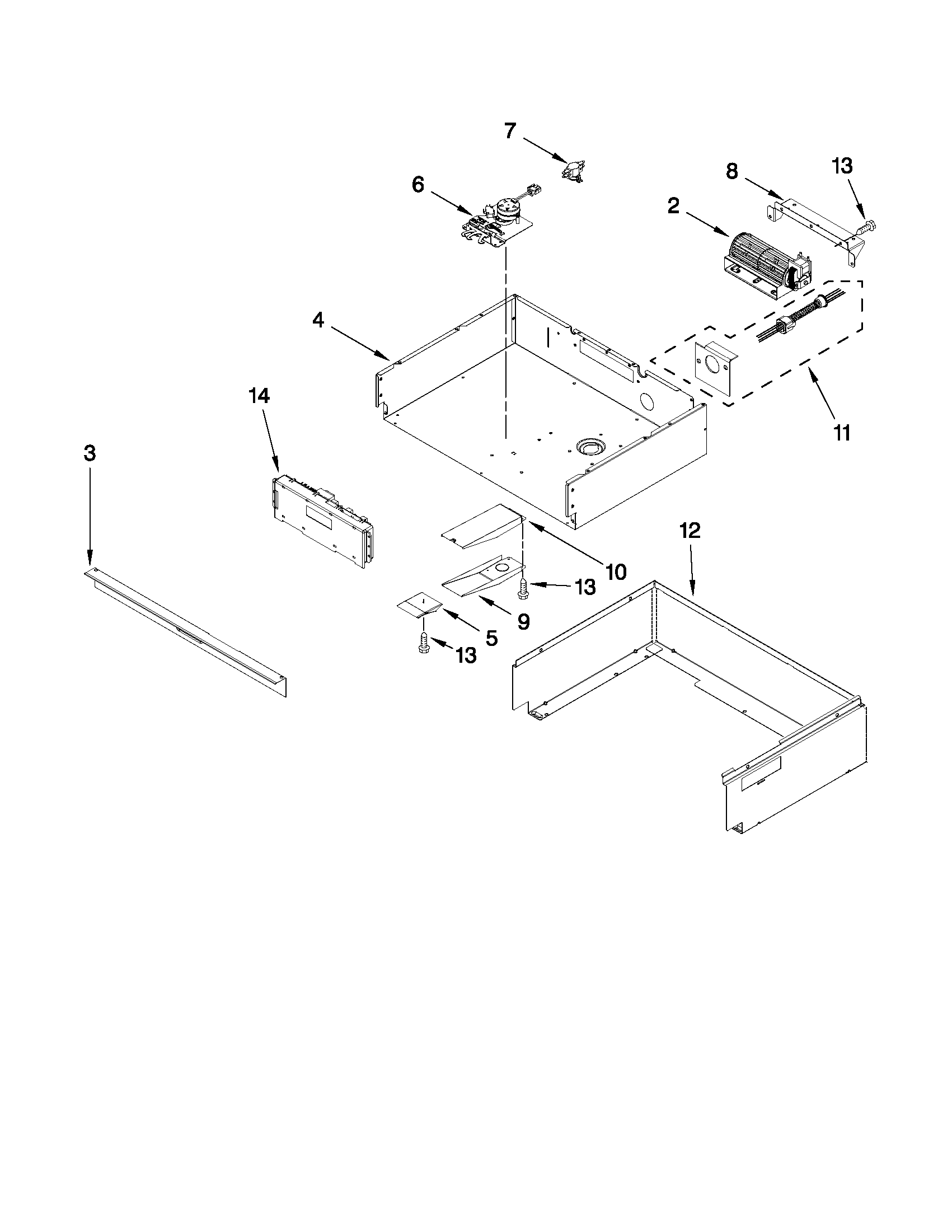 Control panel parts