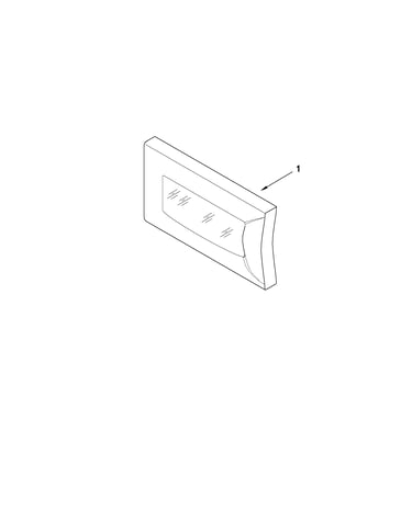 Microwave door parts