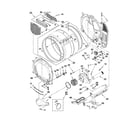 Maytag MDE25PRAYW0 bulkhead parts diagram