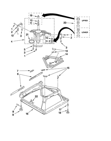 Machine base parts