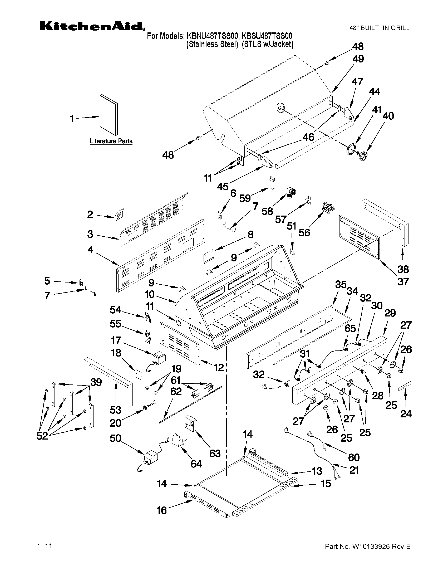 Grill parts