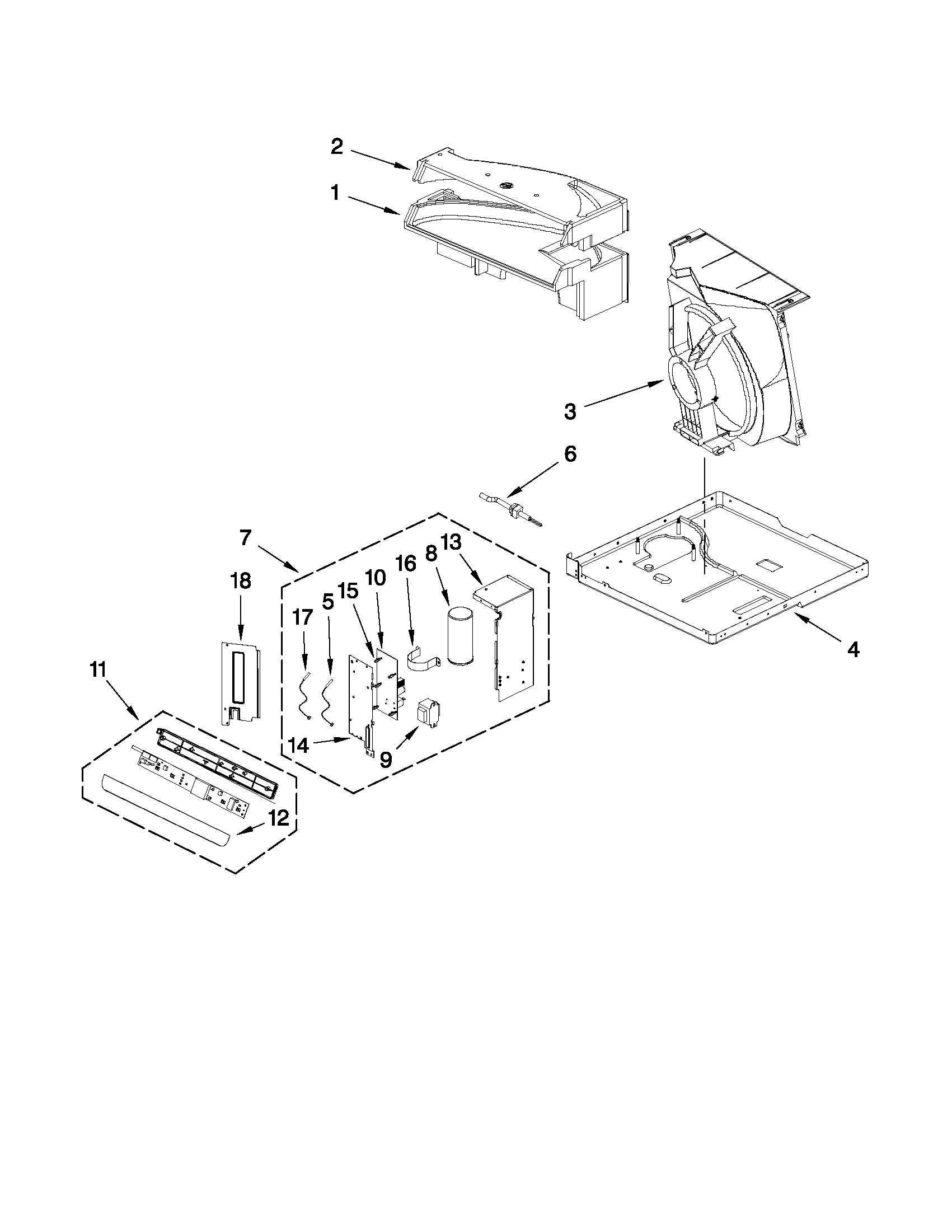 AIR FLOW AND CONTROL PARTS