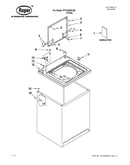 Top and cabinet parts