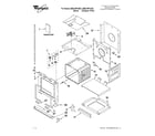 Whirlpool GBD279PVB03 lower oven parts diagram