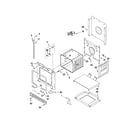 Whirlpool GBD279PVB03 upper oven parts diagram