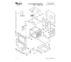 Whirlpool GBD309PVB03 lower oven parts diagram