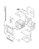 Upper oven parts