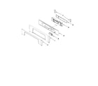 Whirlpool GBD309PVQ03 control panel parts diagram