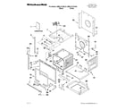 KitchenAid KEBC147VBL03 oven parts diagram