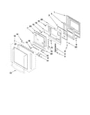 Oven door parts