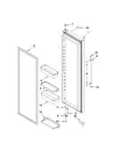 Refrigerator door parts