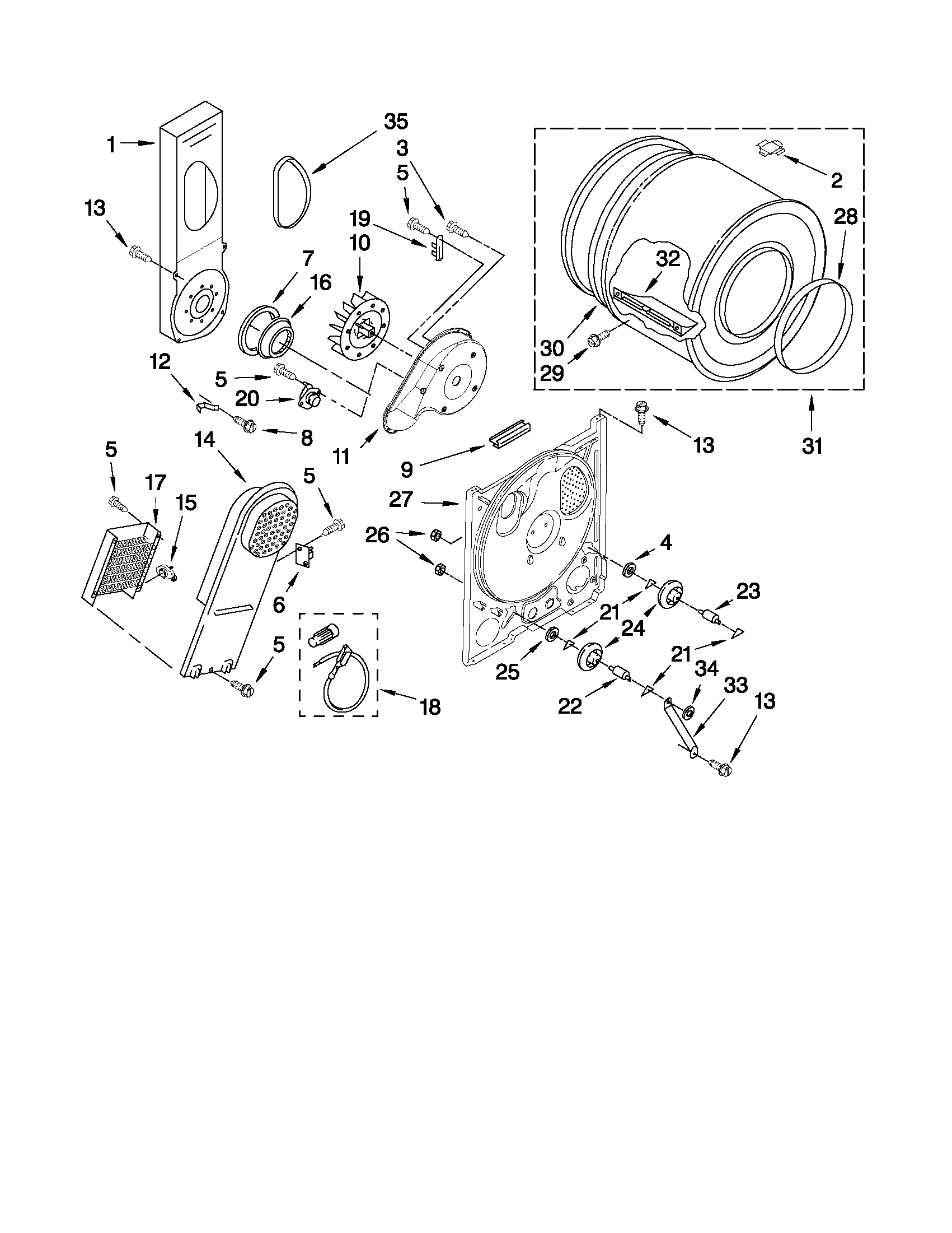 Bulkhead parts