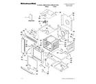 KitchenAid KEBC247VBL03 oven parts diagram