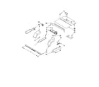 Whirlpool GBS309PVB04 top venting parts diagram