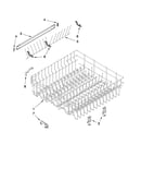 Upper rack and track parts