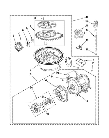 Pump and motor parts