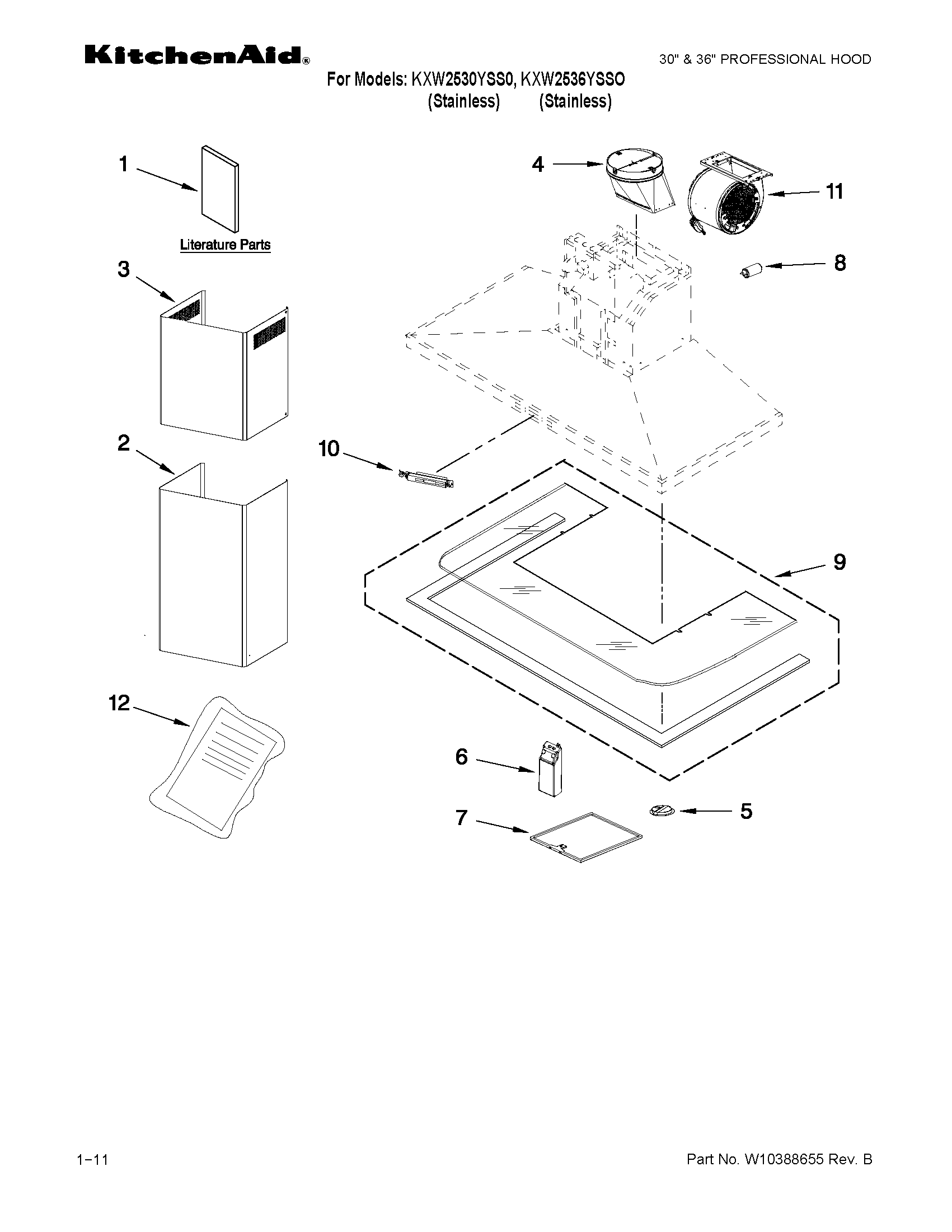 Hood parts