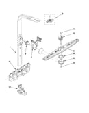 Upper wash and rinse parts