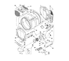 Maytag MDE25PRAZW0 bulkhead parts diagram
