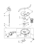 Pump, washarm and motor parts