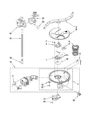 Pump, washarm and motor parts