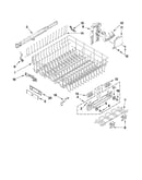 Upper rack and track parts