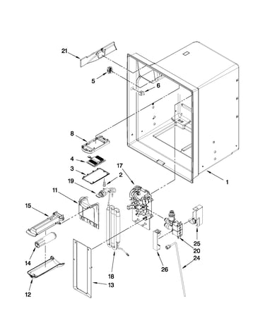 Refrigerator liner parts