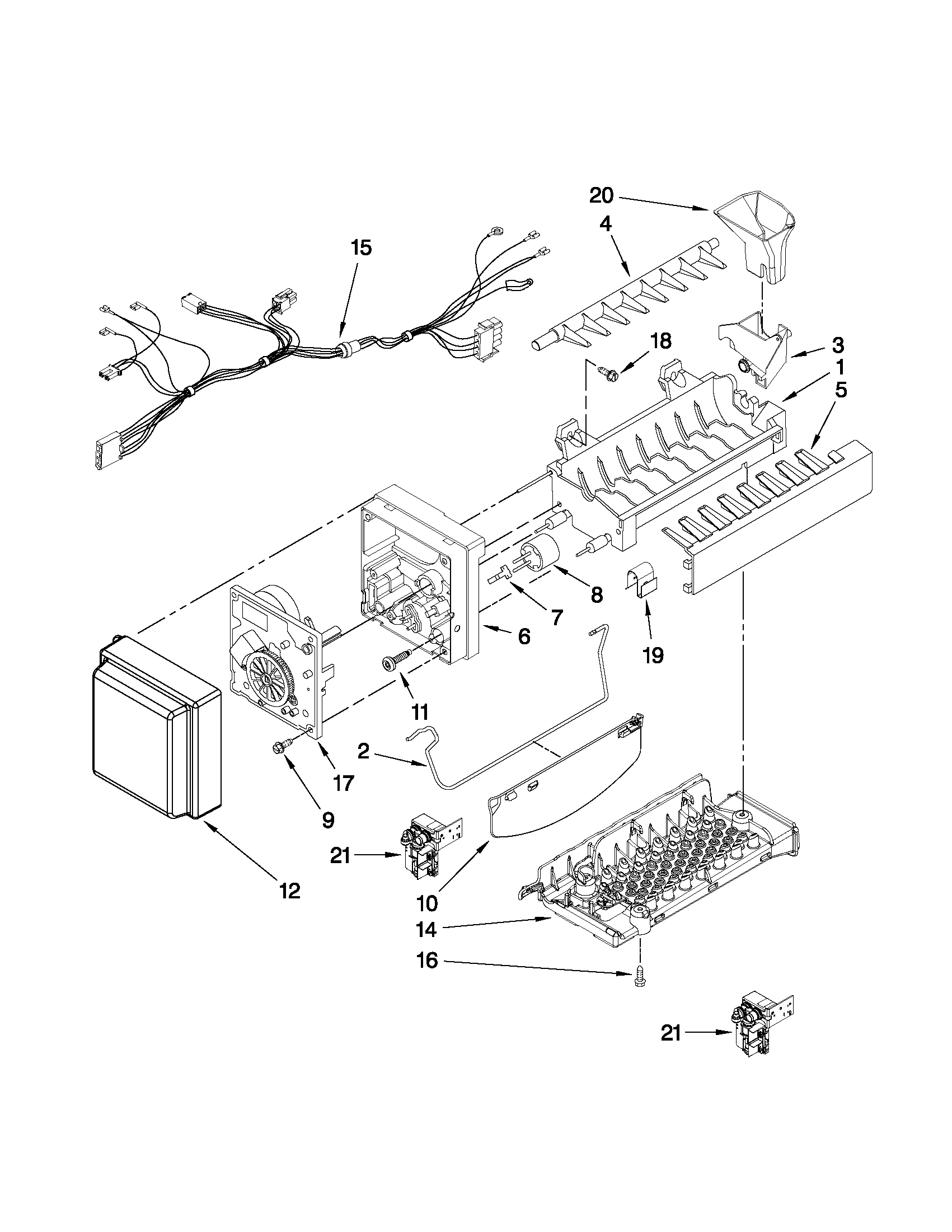 Icemaker parts