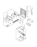 Dispenser front parts
