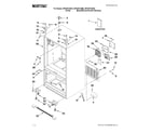 Maytag MFI2670XEW2 cabinet parts diagram
