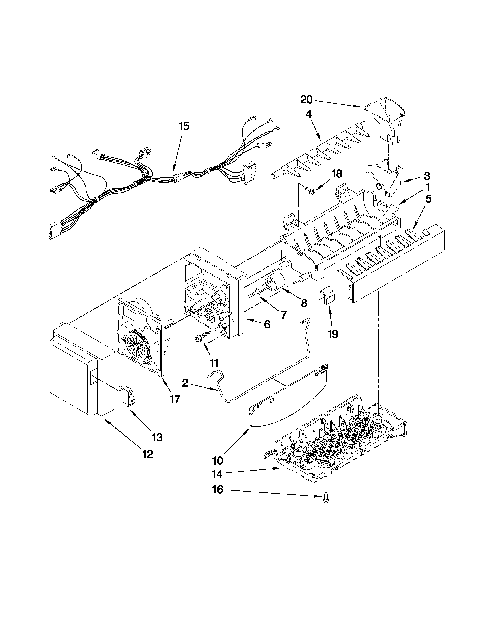 Icemaker parts