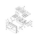 Freezer door parts