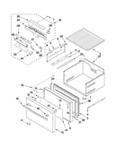 Upper drawer parts