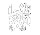 Whirlpool GFE461LVQ0 chassis parts diagram