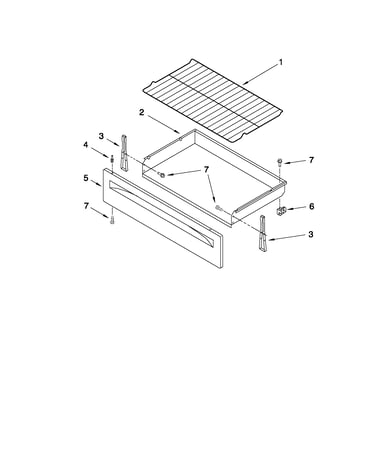 Drawer & broiler parts