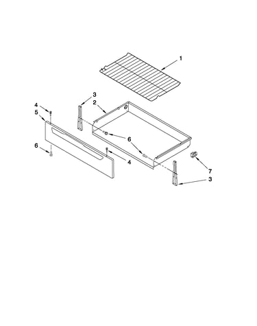 Drawer & broiler parts