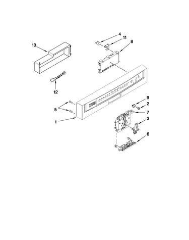 Control panel parts