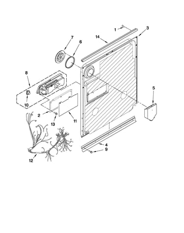 Inner door parts