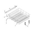 Upper rack and track parts
