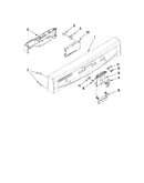Control panel and latch parts