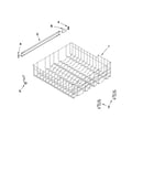 Upper rack and track parts
