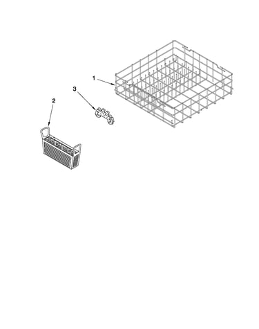 Lower rack parts