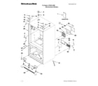 KitchenAid KFIS20XVMS6 cabinet parts diagram