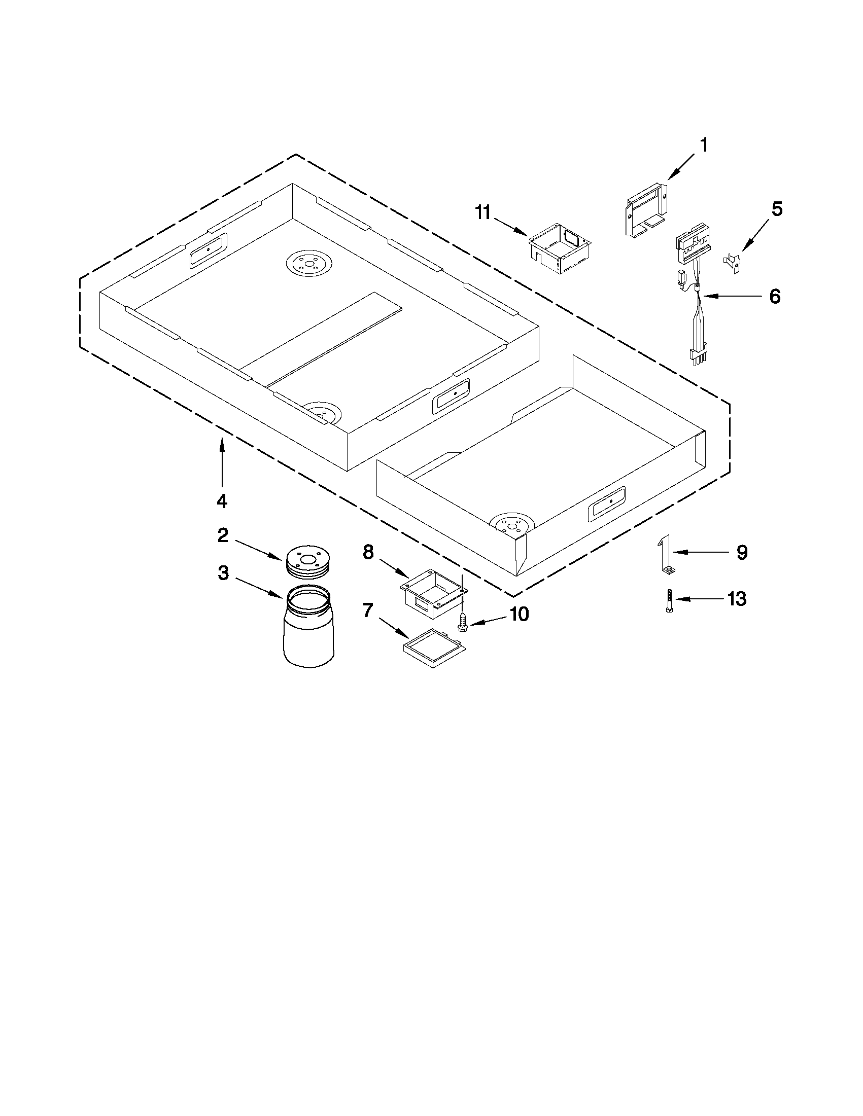 BURNER BOX ASSEMBLY