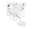 Maytag MEDX700XW0 cabinet parts diagram