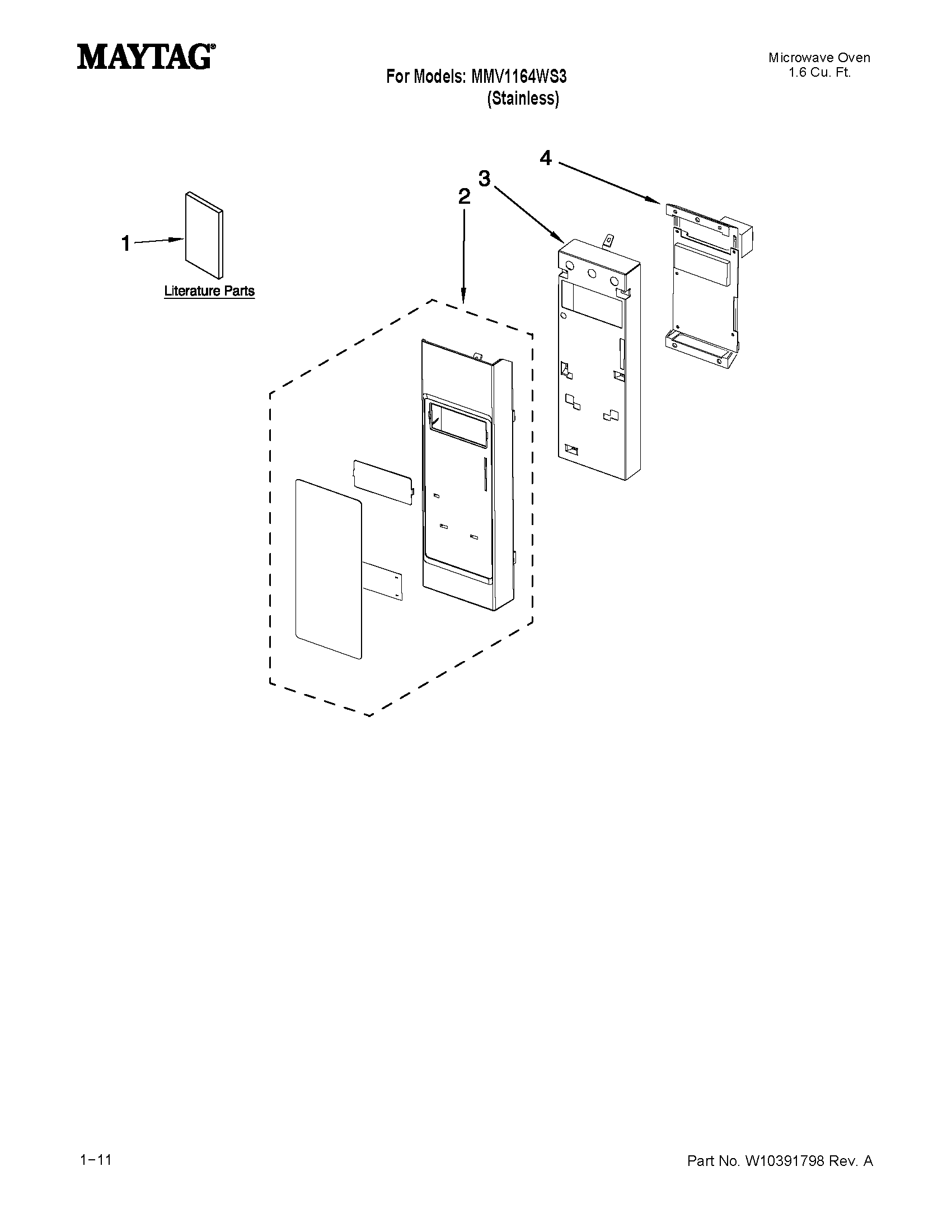 Control panel parts