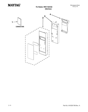 Control panel parts