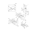 Jenn-Air JUW248RBCX13 shelf parts diagram