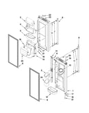 Refrigerator door parts