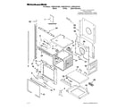 KitchenAid YKEMC307KW0 oven parts diagram